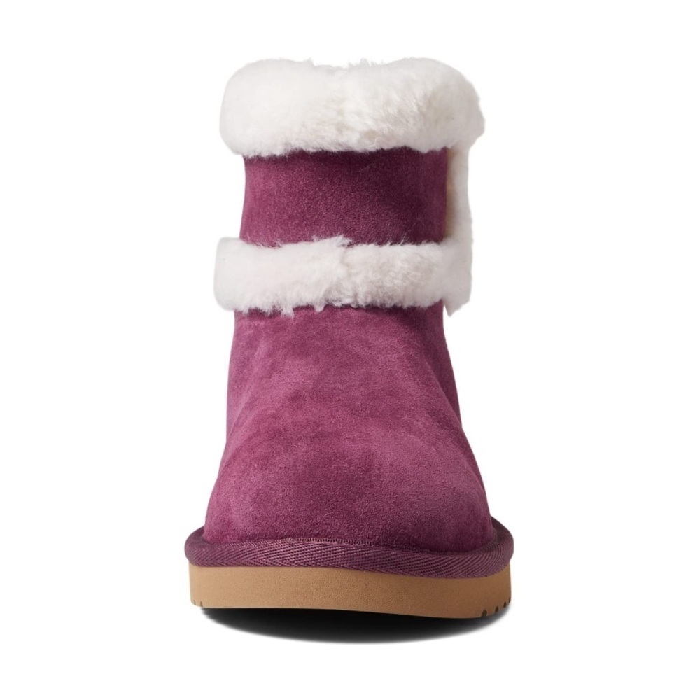 Koolaburra by UGG Plum Barlee Mini Suede Boots - Picture 3 of 7